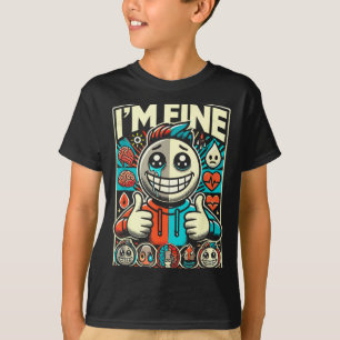 Feine Hilfe Depression Angst Psychische Gesundheit T-Shirt
