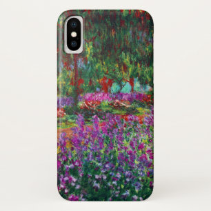 Feine Kunst Iris-Blumen-Garten-Claudes Monet Case-Mate iPhone Hülle