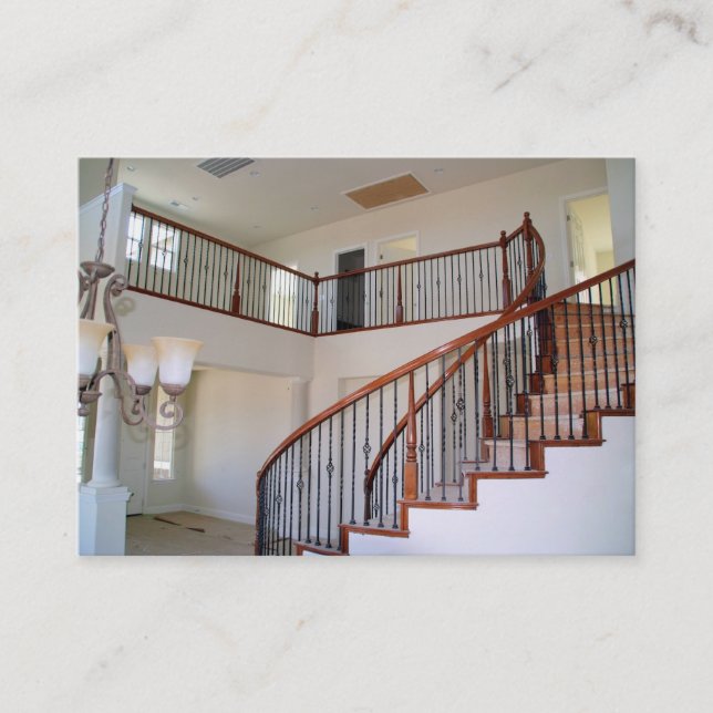 Feine lebende/neue Häuser Visitenkarte (Vorderseite)