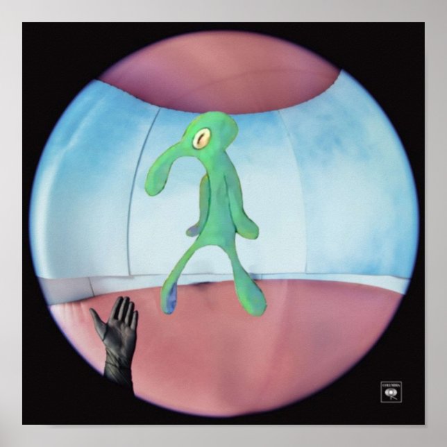 feine Linie, aber ihre ruhige Poster (Vorne)