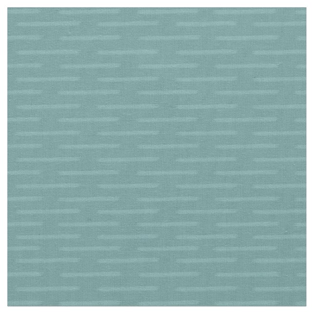 Feine Linien auf Grau-Cyan Stoff (Nahaufnahme)
