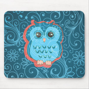 Feine Niedliche Coole Girly Retro Blumenmode Mousepad