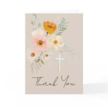 Feine religiöse Veranstaltung Dankeschön Card