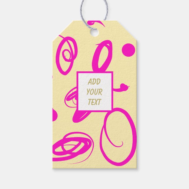 Feine und lustige Geschenkanhänger (Vorderseite)