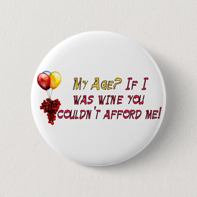 Feiner Wein Button (Vorderseite)