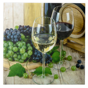 feiner Wein, nach Perfektion gealtert, Fliese