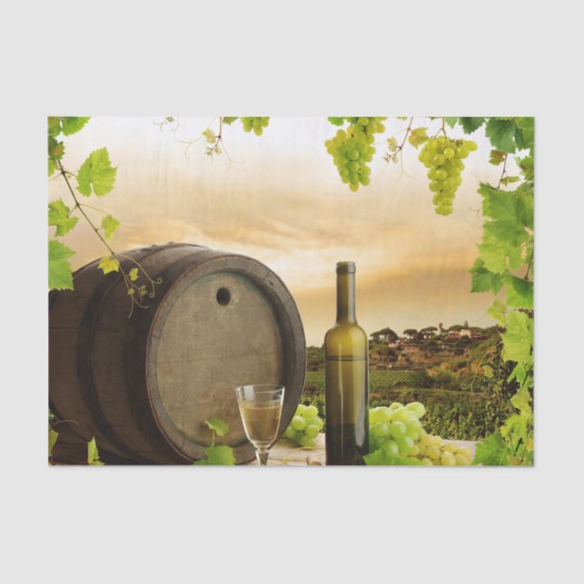 Feiner Wein Seidenpapier (Vorderseite)