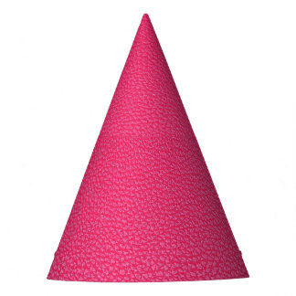Feines Luxus rosa Tuch Textur. Partyhütchen
