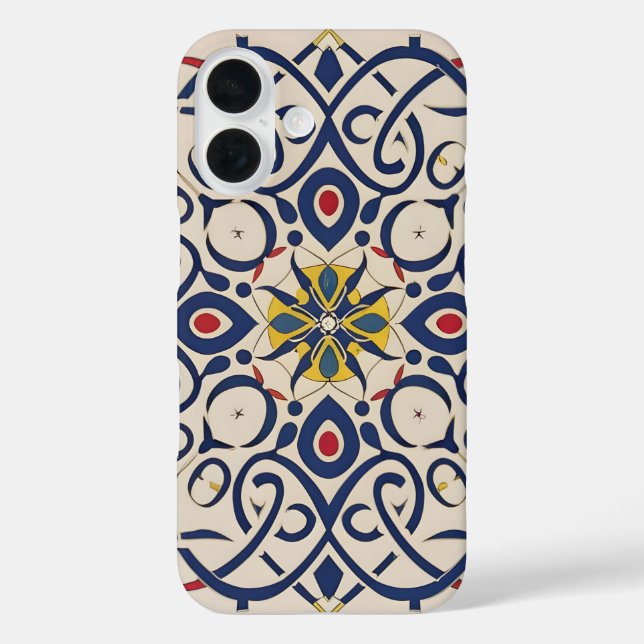 feines Mosaik, Mandala Pattern Case-Mate iPhone Hülle (Rückseite)