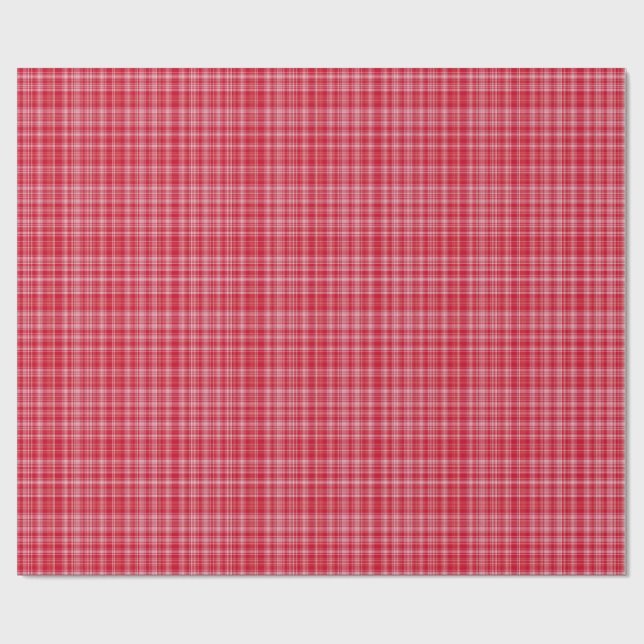Feines Rubinkaro Geschenkpapier (Flach)