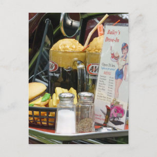 Feinfärbung Postkarte