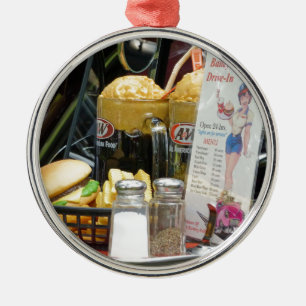 Feinfärbung Silbernes Ornament