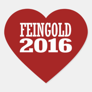 FEINGOLD 2016 Herz-Aufkleber