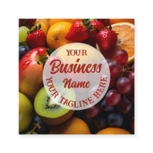 Feinschmecker Frischobst Visitenkarte