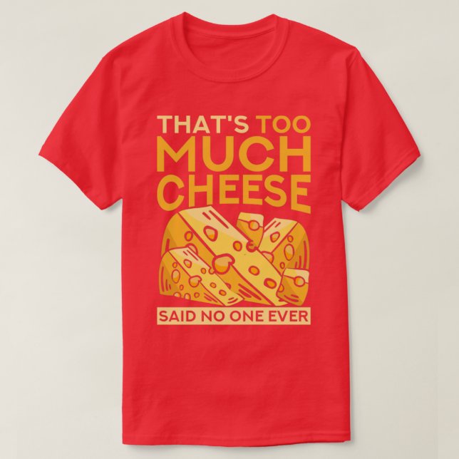 Feinschmecker Funny Gouda Cheese T-Shirt (Design vorne)