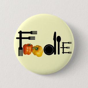 Feinschmecker für Lichthintergrund Button