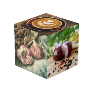 Feinschmecker (oder IHRE Fotos), benutzerdefiniert Würfel