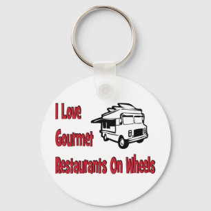 Feinschmeckerische Restaurants der Liebe I auf Schlüsselanhänger