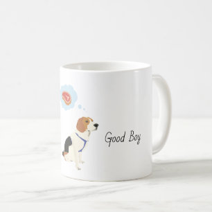 Feinschmeckerischer Beagle-Hund Kaffeetasse