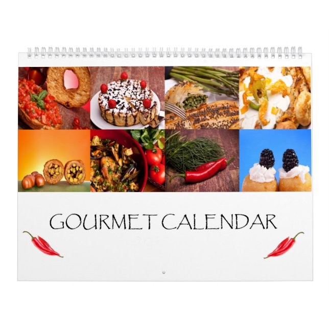 Feinschmeckerischer Kalender (Titelbild)