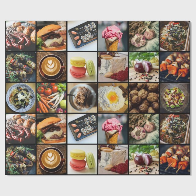 Feinschmeckerverpackungspapier Geschenkpapier (Flach)