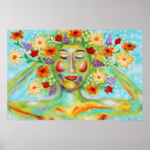 "Feinste Gedanken-" voller Blutdruck Poster