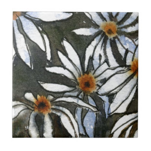 "Feisty floral" Küche Garten Keramik Tile Fliese