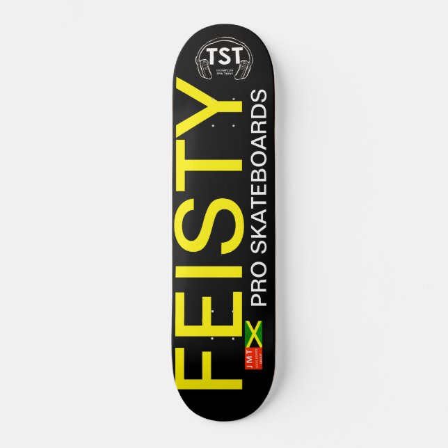 FEISTY SKATEBOARDS / JMT USA (Vorderseite)