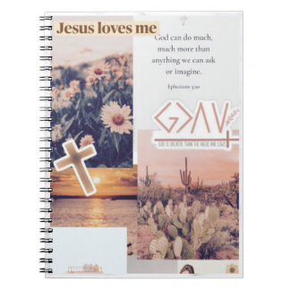 Feith Based Notebook - Jesus Liebe Me Notizblock