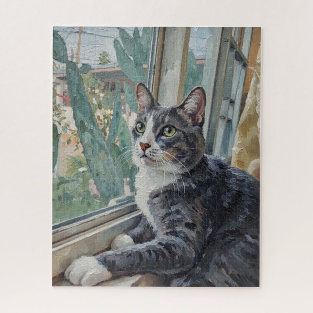 Fel, die Katze Puzzle (Vertikal)