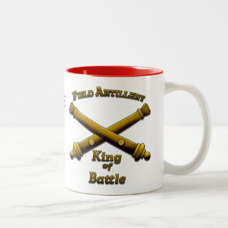Feld-Artillerie - König des Kampfes - Zweifarbige Tasse