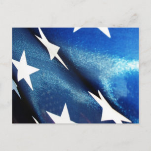 Feld Blau (1) Postkarte