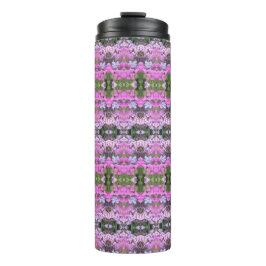 Feld-Blume Ikat 3 Thermosbecher