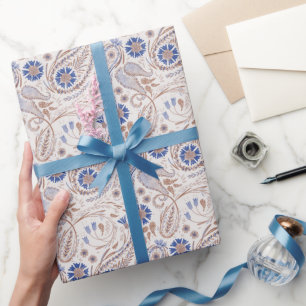 Feld Blume Paisley Muster Geschenkpapier