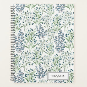 Feld der blauen Blumen Planer