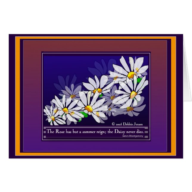 Feld der Gänseblümchen durch Debbie Jensen (Vorderseite (Horizontal))