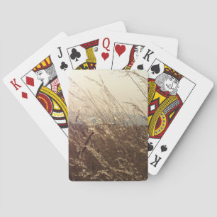 Feld der Gold Playing Cards Spielkarten