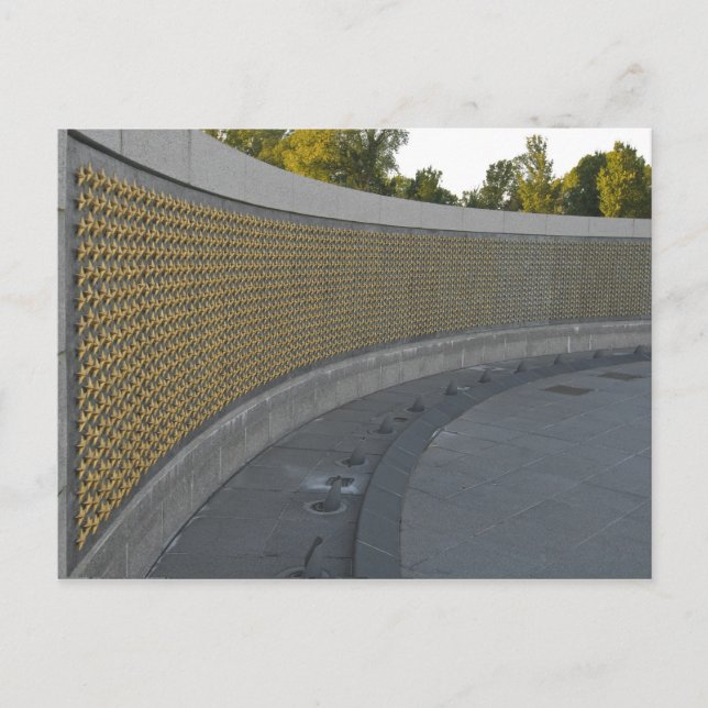 Feld der Goldstars Postkarte (Vorderseite)