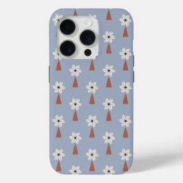 Feld der grauen Blumen Case-Mate iPhone Hülle