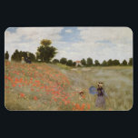 Feld der Poppies Claude Monet Magnet<br><div class="desc">Feld der Poppies Claude Monet</div>