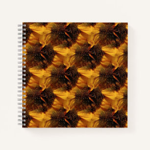 Feld der Sonnenblumen... Notizbuch