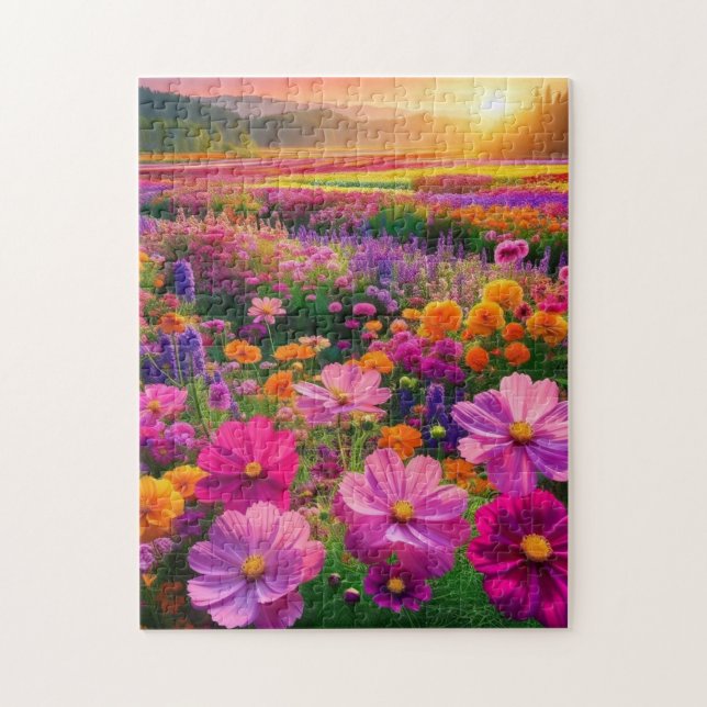 Feld der Strahlung Puzzle (Vertikal)