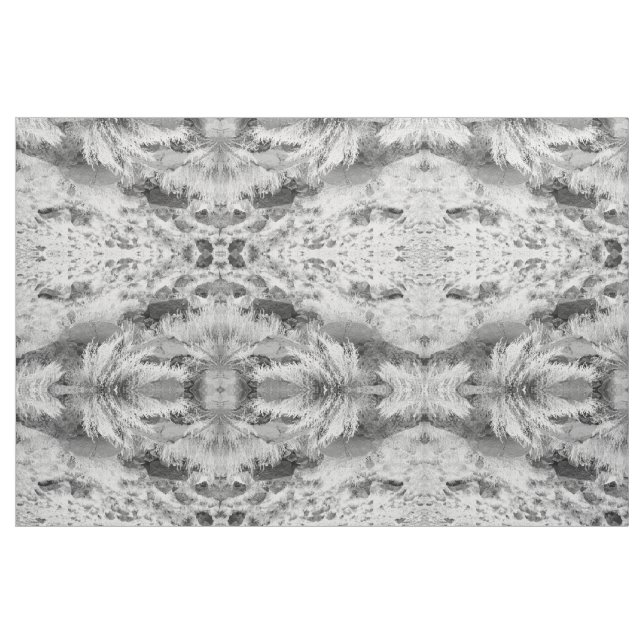 Feld des Basalt-schwarzen u. weißen Foto-Gewebes Stoff (Fat Quarter (45,7 x 55,9 cm))