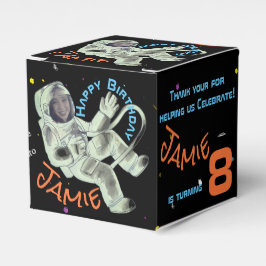 Feld "Foto Astronaut" hinzufügen Geschenkschachtel