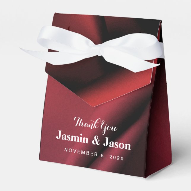 Feld für die Gastgeschenk Hochzeit "Benutzerdefini Geschenkschachtel (Vorderseite)