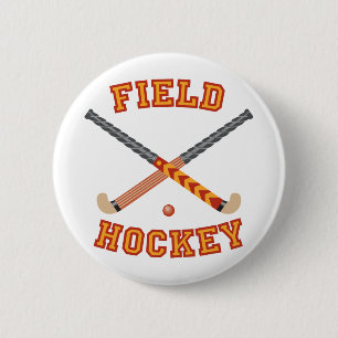 Feld-Hockey Button
