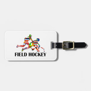 Feld-Hockey Gepäckanhänger