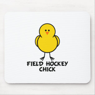 Feld-Hockey-Küken Mousepad