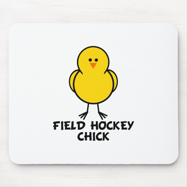 Feld-Hockey-Küken Mousepad (Vorne)