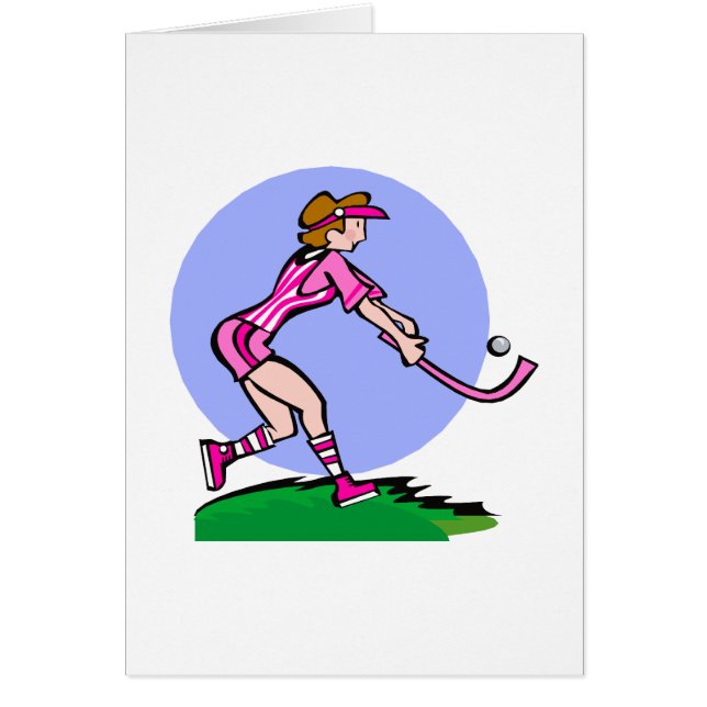 Feld-Hockey-rosa Dame (Vorne)